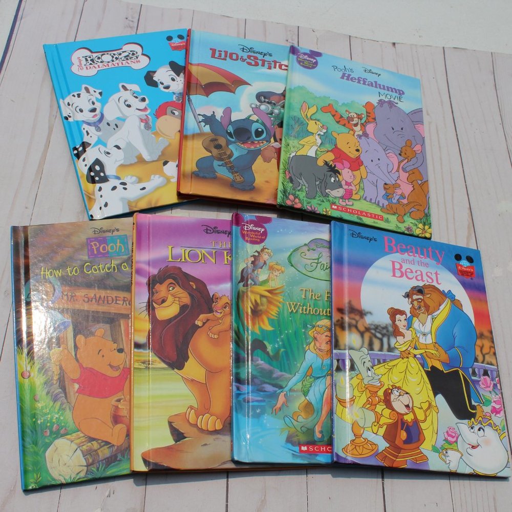 Disney Storybooks for Kids - 7 pc